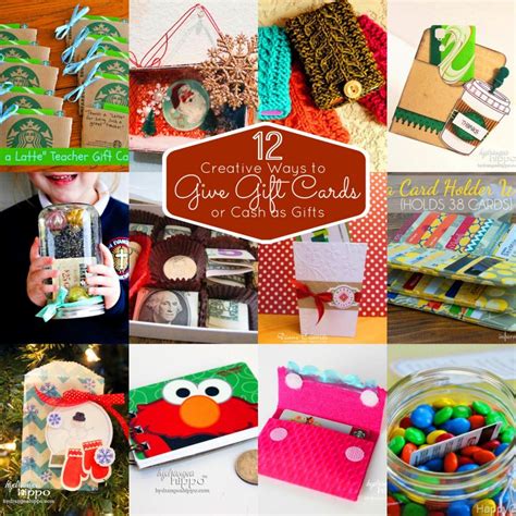 12 unique ways to give gift cards smart fun diy|unusual gift card ideas.